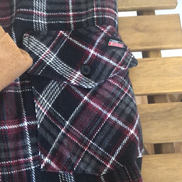 Mens Dickies Heavyweight Bundle Flannel + Pocket Tee - Picture 6 of 17